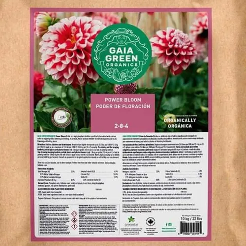 Vista 6 de GAIA GREEN Organics 22.0 lbs de alto fosfato Power Bloom Plant Food Root Developer Suplemento Mezcla para floración y fructificación prolíficas