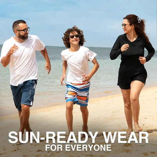 Vista 6 de Kanu Surf Traje de baño Yolo de secado rápido UPF 50+ para niños