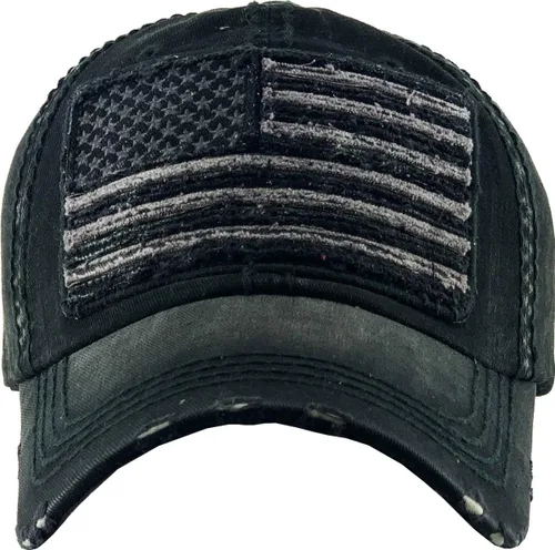 Vista 105 de KBETHOS Tactical Operator Collection USA Fishing Mesh Ballcap Flag Patch America Outdoors Trucker Baseball Cap