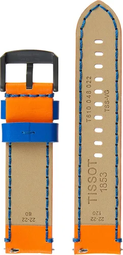 Vista 2 de Tissot Correa de reloj NBA New York Knicks Edición Limitada T852048020, Naranja, Moderno