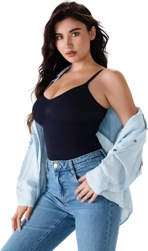 Vista 3 de TOUSYEA Body esculpido para mujer, fuerte compresión sin costuras, control de abdomen, adelgazante de muslos y levantador de glúteos