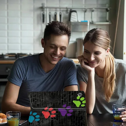 Vista 184 de Funda para tablet Fire 7 (12ª generación, versión 2022), delgada, a prueba de golpes, delgada, de piel sintética, con función de apagado/encendido