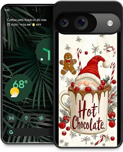 Vista 106 de Funda compatible con Google Pixel 4A 5G, Nochebuena, Google Pixel 4A 5G, delgada, suave, a prueba de golpes, TPU para mujeres y niñas, niños, funda