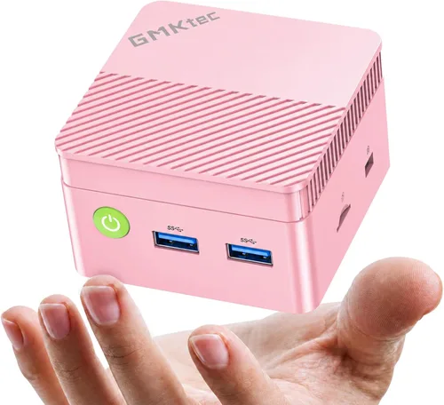 Vista 10 de GMKtec Mini PC, G3 Ultra Intel Pentium Gold 7505 16GB LPDDR4 RAM 512GB SSD