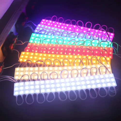 Vista 7 de 200 piezas mini 3 LED Sign Storefront luces módulo rojo súper brillante 2835 SMD impermeable para letreros de letras publicitarias con cinta
