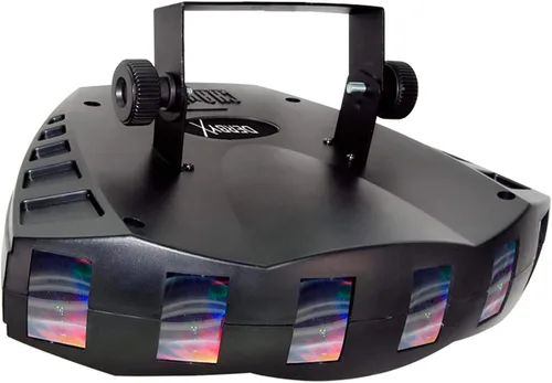 Vista 3 de Chauvet DJ Derby X DMX-512 LED RGB multicolor efecto de luz estroboscópica DJ (2 unidades)