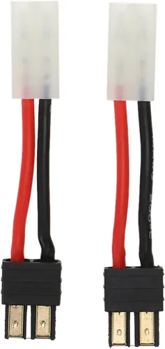 Vista 3 de Goolsky 2PCS Plug Male to Tamiya Head Female Connector Adapter for RC Car Lipo Battery Charger