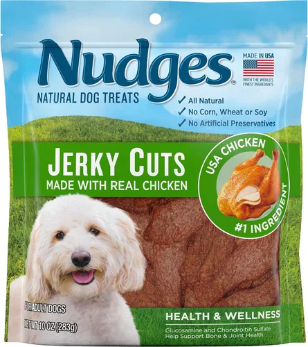 Vista 19 de Blue Buffalo Nudges Jerky Cuts - Golosinas para perros de pollo y pato