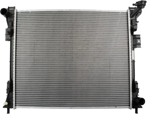 Vista 160 de TRQ Radiador de núcleo de aluminio de 1 fila Compatible con Subaru WRX STI 2.5L Turbo AWD 2015-2020