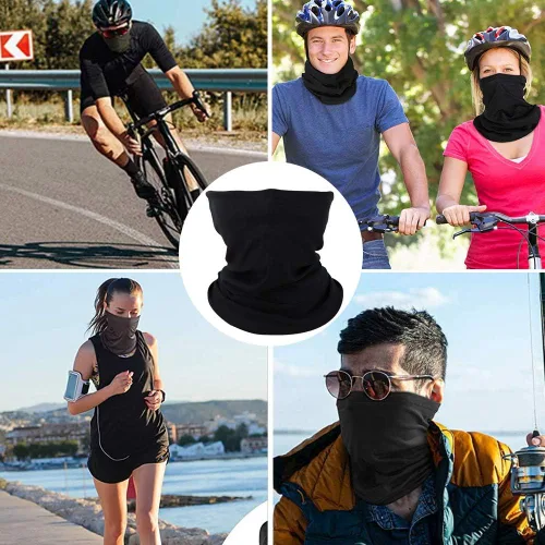 Vista 5 de Máscara facial, bandanas, polaina para el cuello, bufanda mágica, diadema para polvo, sol, viento