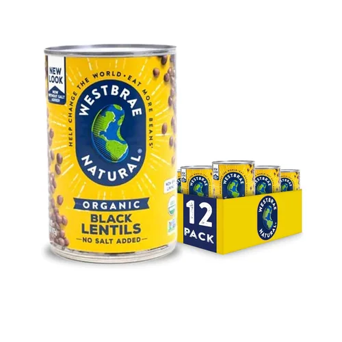 Vista 14 de Westbrae Natural Frijoles negros orgánicos, 15 onzas (paquete de 12)