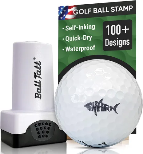 Vista 30 de Sello de pelota de golf - Marcador autoentintado - Herramienta de marcado permanente de secado rápido, sin fugas ni recargas, sello de golf