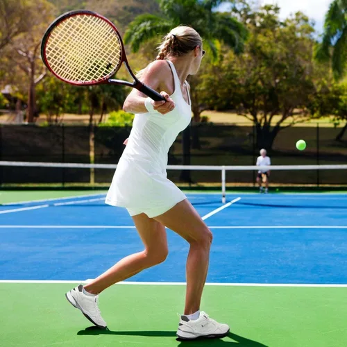Vista 7 de Tenis de pickleball para hombres y mujeres, tenis deportivos de cancha con amortiguación superior y soporte de arco, perfectos para entrenamiento