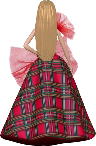 Vista 2 de Hallmark Keepsake Adorno navideño de recuerdo 2024, Barbie de vacaciones 2024, Regalos para ella