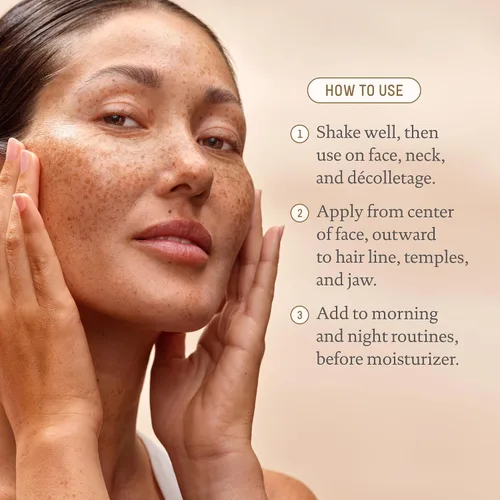 Vista 7 de Biossance Squalane + Firm & Lift Dual Serum - Suero facial para piel madura - Levanta e hidrata - Reduce las arrugas - Ácido hialurónico, escualano
