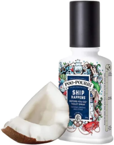 Vista 51 de Poo-Pourri Before-You-Go - Aerosol para inodoro, Bamboo Rain, 2 onzas líquidas, hasta 100 usos, desodorante para baño con aceites esenciales