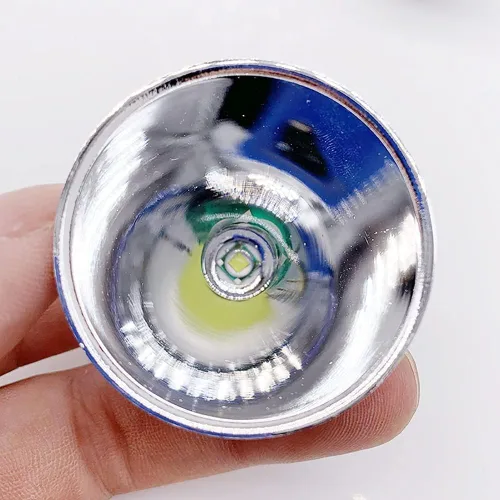 Vista 3 de 10 unids 1.575 in 1.811 in 1.969 in 2.362 in aluminio LED linterna reflector condensador taza refleja tapa (1.614x1.299 in)