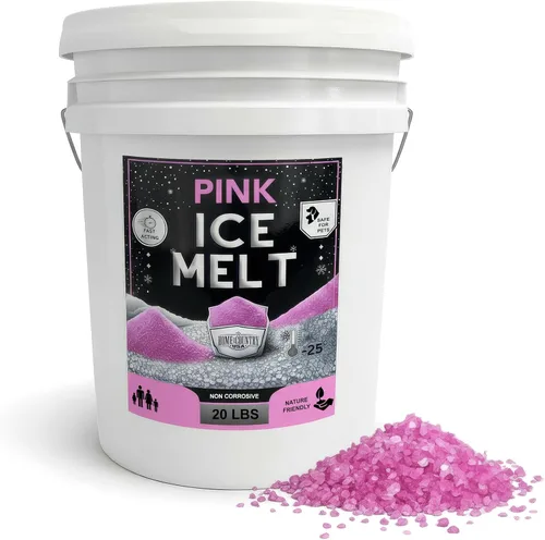 Vista 9 de Peach Country Blue Ice Melt -25°F Efectivo, anticongelante seguro para mascotas y ecológico, gránulos de acción rápida para entradas de vehículos