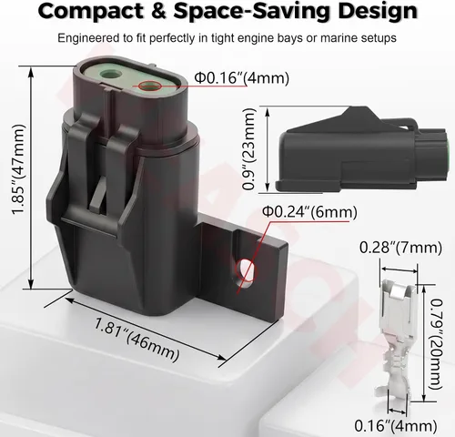 Vista 7 de Paquete de 10 portafusibles ATO ATC sellados impermeables Kit