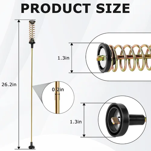 Vista 2 de DC68-03172C DC68-03172B-03 Varilla de suspensión para lavadora de carga superior Sam-sung WA45M7050AW/A4 WA45H7000AW WA54R7600AC WA50R5400AV/US