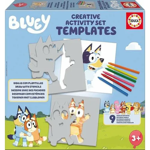 Vista 2 de Set de Dibujo Educa Bluey