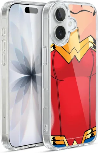 Vista 54 de Head Case Designs Funda de gel suave con licencia oficial de Wonder Woman DC Comics Classic Logos compatible con Apple iPhone 7 Plus/iPhone 8 Plus