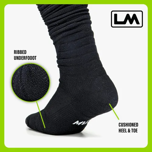 Vista 4 de Calcetines de fútbol Loudmouth Scrunch