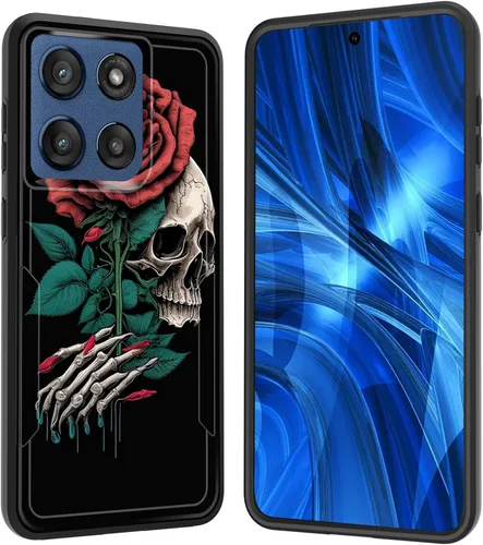 Vista 106 de Funda para Moto G Power 5G 2023, [probada contra caídas de grado militar], resistente, resistente, resistente, a prueba de golpes, funda protectora