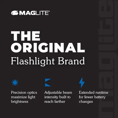Vista 4 de Mag Instrument Mini Linterna LED Maglite, de 2 pilas AAA, azul