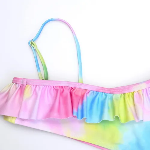 Vista 15 de CHILDRENSTAR Trajes de baño de dos piezas para niñas, traje de baño de playa y piscina