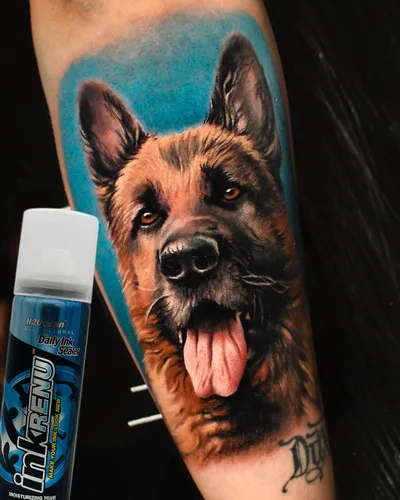 Vista 7 de H2Ocean InkRenu - Espuma hidratante para tatuajes que mejora el color, abrillantador, potenciador e hidratante para el cuidado del tatuaje, loción