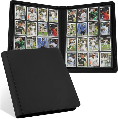 Vista 36 de GERMUN Carpeta de tarjetas coleccionables con 12 bolsillos, 720 bolsillos, carpeta de colección de tarjetas, carpeta de álbum de tarjetas para MTG