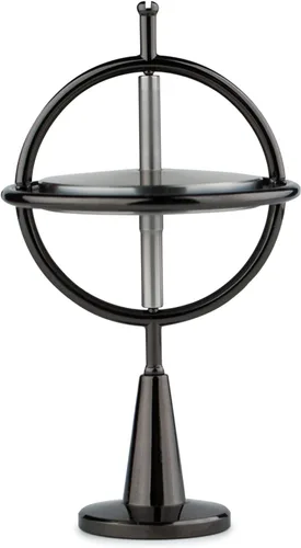 Vista 2 de DjuiinoStar Giroscopio de servicio pesado (rotor de acero inoxidable sólido): velocidad inicial 8,000 RPM, robusto y estable; proporciona muy buena