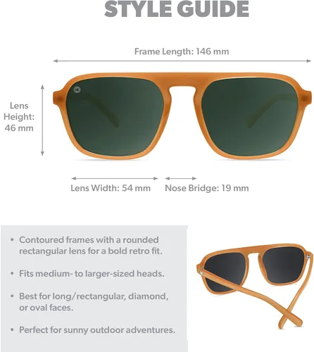 Vista 7 de Knockaround Pacific Palisades - Gafas de sol polarizadas para hombres y mujeres, protección completa UV400