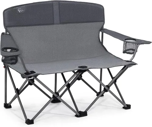 Vista 8 de Busy Bee Oversized Kids Camping Chair with Cup Holder, High Back Toddler Chair Kids Folding Chair, Perfect for Beach & Outdoor, Supports 150 Lbs.