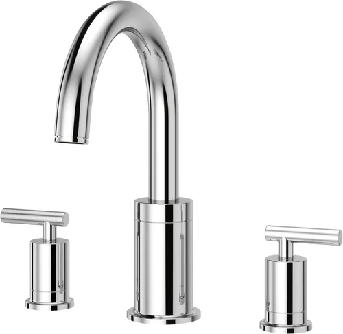 Vista 8 de Pfister rt65ncc Contempra 2-Handle romana Tub recortar sin Hub & asas, cromo pulido, RT65NCBG
