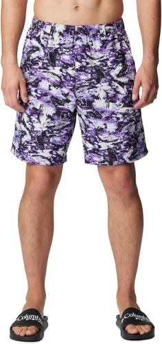 Vista 66 de Columbia Super Backcast - Pantalón corto de agua para hombre Impresión de tinte negro