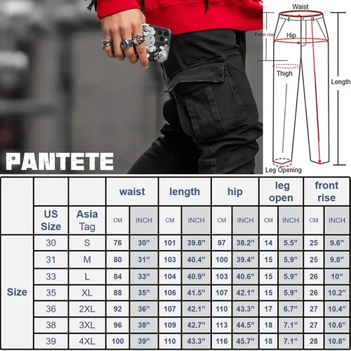 Vista 6 de Pantete Pantalones de mezclilla ajustados para hombre, 7 bolsillos, elásticos, pantalones de mezclilla ajustados Nova Fashion