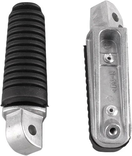 Vista 2 de Reposapiés trasero para motocicleta, repuesto lateral de pasajeros, compatible con Yamaha YZF R6 R1 FZ1 FZ6 FZ6R Raven