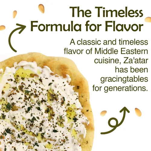 Vista 6 de Zaatar Spice7 Oz Natural Za'atar condimento