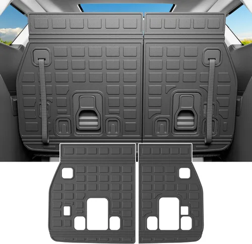 Vista 21 de powoq Alfombra de Carga Compatible con Jeep Grand Cherokee L 2021-2025 Alfombra de Maletero Overland Forro de Carga TPE Forro de Maletero