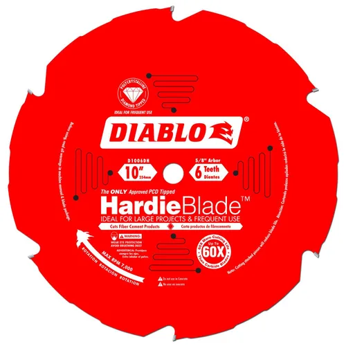 Vista 5 de Diablo PCD Fibrocemento HardieBlade con revestimiento antiadherente