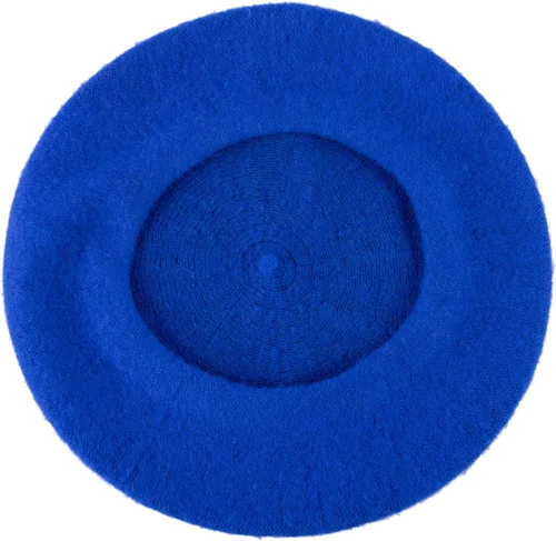 Vista 14 de Hat To Socks Boina francesa de mezcla de lana para hombre y mujer en colores lisos