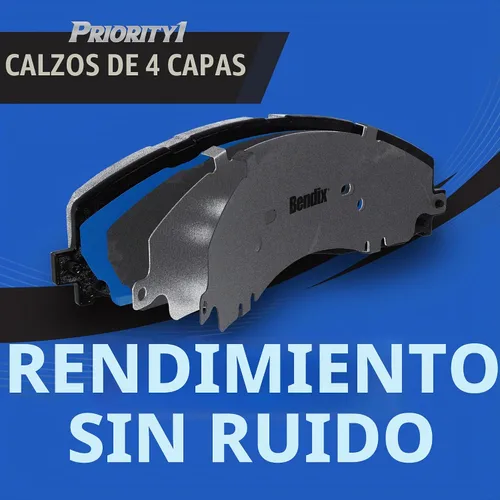 Vista 6 de Bendix - Pastillas de freno Priority1 CFM149 para Blue Bird TC1000, Chevrolet C30, Pickup, C35, C3500HD, G30, Van, K30, P30, R30, R3500, V30, V3500