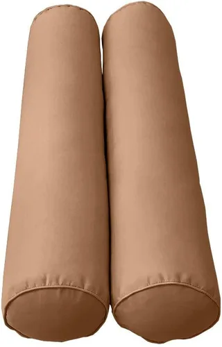 Vista 5 de *Solo funda* Funda de almohada estilo 6 para cuna de 50 x 8 pulgadas, funda de almohada con ribete acanalado AD104