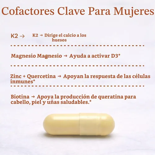 Vista 6 de Purity Products Fórmula avanzada de vitamina D para mujer con luteína