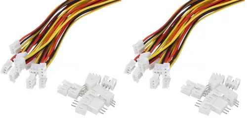 Vista 4 de 20 juegos de Mini Micro JST 2.0 pH, enchufe macho con cable de 5.9 pulgadas y enchufe hembra, de daier