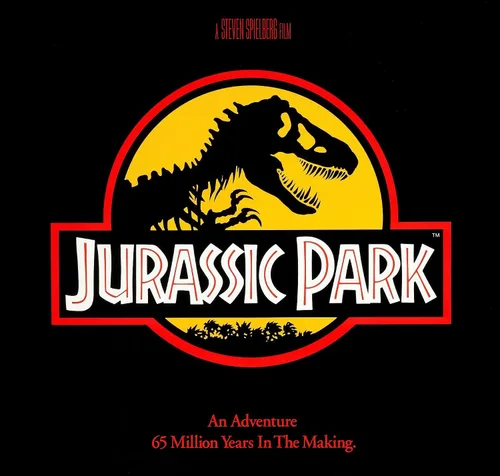 Vista 2 de Jurassic Park - Póster reimpresión #2 – Arte de pared retro de los 90 de ciencia ficción de dinosaurios, película clásica para decoración del hogar