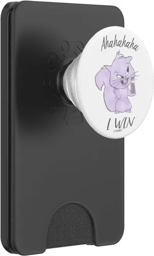 Vista 7 de Disney Emperors New Groove Cat Yzma Ahahahaha I Win PopSockets PopGrip: agarre intercambiable para teléfonos y tabletas