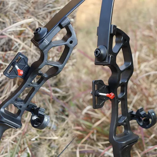 Vista 7 de D&Q Recurve Bow and Arrow Set for Adults Beginner, Archery Recurve Bow Set with Aluminum Alloy Bow Riser, Right Hand Takedown Bows for Training Negro
